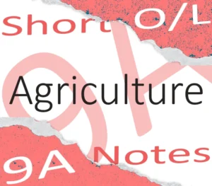 Agriculture Short Note